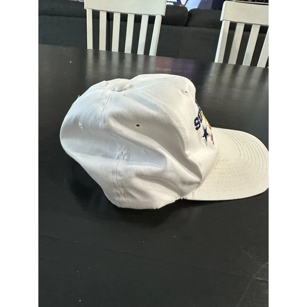 Vintage Dallas Cowboys Hat Cap‎ Polyester Wool blend Super Bowl Champs Repeat 90